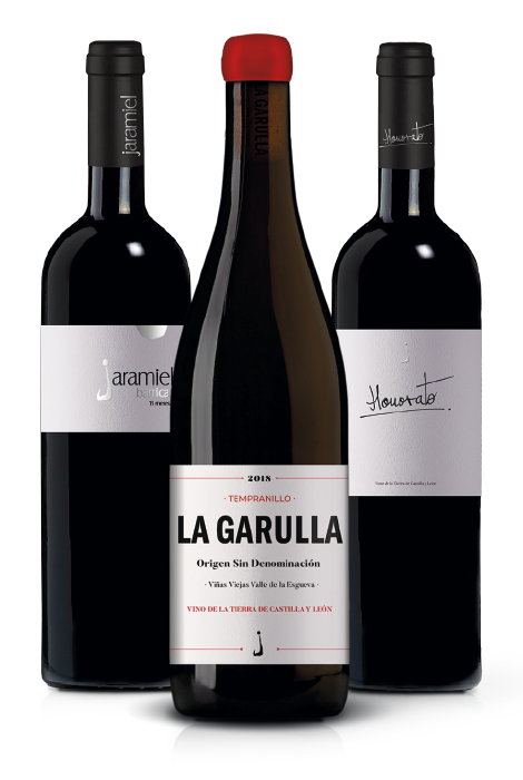 3 botellas de vino de la Bodega Honorato Calleja
