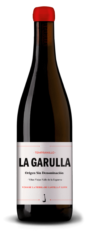 Botella de vino Tempranillo